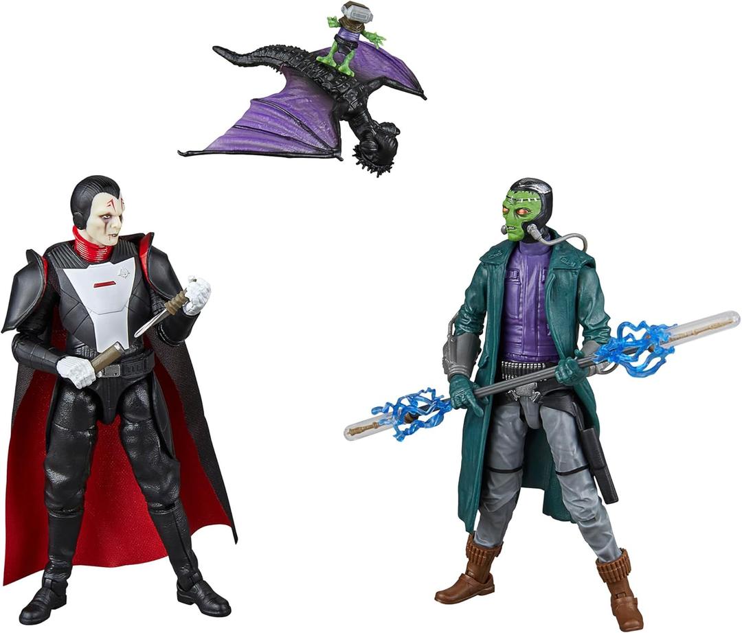 STAR WARS The Black Series Inquisitor & Duros Bounty Hunter, Halloween Edition, Collectible 6 Inch Action Figure 2-Pack 