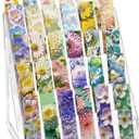 5 Tier Bookmark Display Stand for Vendors, Clear Bookmark Sticker Holder Greeting Card for Business Vendor, Retail Store Shop