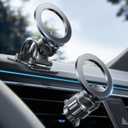 LISEN for MagSafe Car Mount-[Upgrade 2026 Ultra Magnets] Magnetic Phone Holder for Your Car Magnet Cell Phone Holder Mount for Air Vent Car Accessories for Men Women fit iPhone 17 16 15 14 13