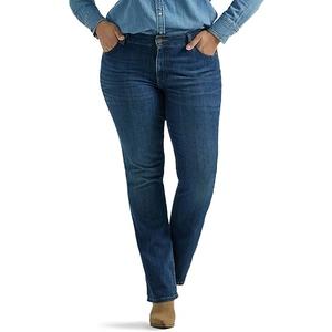 Lee Women's Legendary Mid Rise Bootcut Jean (18 Short, Compass)