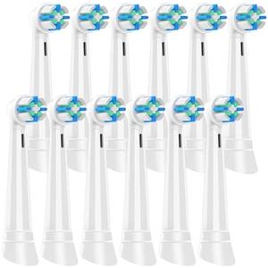 12 Pack iO Replacement Heads Compatible with Oral-B iO, Brush Heads for iO 2 3 4 5 6 7 8 9 10 Series Electric Toothbrushes, Medium Softness, Specially Designed for Sensitive Gums, White