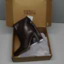 AOSPHIRAYLIAN Knee High Boots Chunky Heel Wide Calf Knee High Boots for Women Pointed Toe with Zipper Block Heel Fashion Dress Womens Shoes (8.5, Darkbrown)