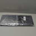 Retisee 200 Packs Plastic Disposable Bibs for Adults 14 x 24 Inch Black Eating Plastic Bibs for Women Men Elderly