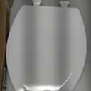 Bemis 1500EC 390 Lift-Off Wood Elongated Toilet Seat, Cotton White (Pack of 1)