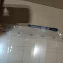 U Brands Acrylic Monthly Dry Erase Calendar White Board, Clear with Gold Finish Hardware, 16 x 16