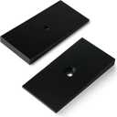 2.5" Wide 4 Degree Steel Leaf Spring Shims 800061 2PCS (Black)