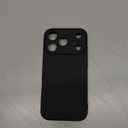 JETech Slim Case for iPhone 17 Pro 6.3-Inch, Ultra-Thin Lightweight Minimalist Phone Cover with Camera Lens Protection, Matte Anti-Fingerprint Finish (Black)