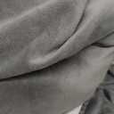 ALIECOM Extra Soft Corner Sectional Sofa Covers L Shaped Couch Cover Sectional Slipcovers with Non Slip Foams Jacquard Stretch U Shape Furniture Protector for Pets Dogs (Dark Grey, X-Large)