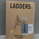 Taranta 2 Step Ladder,Aluminum Lightweight Folding 2 Step Stool with Anti-Slip Wide Pedal,330lbs Capacity Step Ladder for Household,Kitchen,Office - Gold