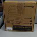 Foldable Electric-Pressure-Washer w/3.2Gal Tank, Max 290PSI, Water Pressure Washer 10FT Hose for Outdoor Indoor Cleaning, Pet Cleaning, Type-C Charging, Black