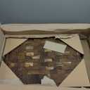 SHUMARU Mahogany End-Grain Wood Cutting Board  16.5x12.6x1.6" Butcher Block | Handmade in Bali - Silky-Smooth, Juice Groove, KnifeFriendly, Ergonomic Grips & NonSlip Feet