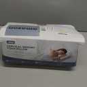 Osteo Cervical Pillow for Neck Pain Relief, Hollow Design Odorless Memory Foam Pillows with Cooling Case, Adjustable Orthopedic Bed Pillow for Sleeping, Support for Side Back Sleepers (Queen, 25.5 x 16.5 x 5.2/4.1 inches), Dark Grey