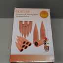 TKSCUSR Plant Self-Watering Stakes-15 Pack Terracotta Automatic Plant Waterer Devices Auto-Water Irrigation System for Indoor/Outdoor Plants
