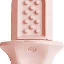 Diggs Groov Crate Training Aid for Puppies and Nervous Dogs Calming Lick Mat for Crate Training & Separation Puppy Enrichment Toy with Freezer Shell BPA-Free (Pink)