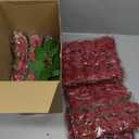 144 Pcs Mini Artificial Rose Flower Heads - 25mm Faux Roses for DIY Wedding Decor, Hair Clips, Cake Toppers, and Party Crafts (144, Red)
