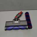 Upgraded 2 Brushes Vacuum Head Replacement for Dyson V7/V8/V10/V11/V15/SV10/SV11/SV12/SV14/SV15/SV22((Not for Slim) | Anti-Tangle Motorhead with LED Light | Quick-Release Cordless Vacuum Cleaner Head