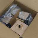 Airy Abode Premium Black Square Furniture Legs (Full Install Kit) - (Black, 3 Inches)