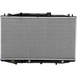 BDFHYK CU2599 Aluminum Radiator Compatible with Honda Accord 2003-2007 2.4L l4 Replace CCU2797, 2797,2599,3185,19010RAAA11,19010RAAA72,19010RJEA01,19010RAAA81,19010RAAA71,19010RAAA12,19010RAAA11