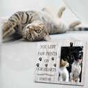 Pet Picture Frame Cat or Dog Frame 4x6 Memorial Pet Loss Picture Frame