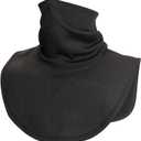 Ski Mask Neck Gaiter Winter Cold Weather Motorcycle Half Face Mask - Windproof Neck Warmer for Men & Women (Black)