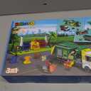 City Garbage Truck Building Set, 3-in-1 811PCS Recycling Station Building Block Vehicle Toy with 3 Trash Sorting Bins Dumpster Model Birthday for 8-12+ Years Old Kids Boys Girls