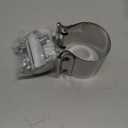 2.75" 2.75 Inch Exhaust Clamp Butt Joint Band Clamp Sleeve Coupler Stainless Steel 2 3/4 Inch for Exhaust Pipes, Mufflers and Catalytic Converters (2 PCS)