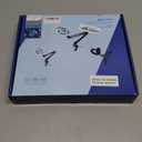 Upgraded 15X 10X Magnifying Glass with Light and Dust Cover, Clamp on Lighted Magnifier 84 LED 5 Color Dimmable Hands-Free Magnifying Glass Desk Lamp for Reading Craft Hobby Close Work