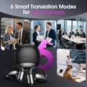 AI Translation Earbuds Real Time 144 Languages, 2026 Ultra-Light Multi-Language Translator Earbuds, Audifonos Traductores Ingls Espaol Translating Headphones for Meeting Learning Travel Business