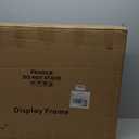 Jersey Frame Display Case 2 Pack for Wall ,Large Lockable T-Shirt Shadow Box with Clear UV Protection Acrylic & Hangers for Football Basketball Baseball Soccer Hockey, Matte Black