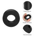Uxcell 8Pcs 2" OD x 1" ID x 5/8" Thick Round Rubber Washers Flat Rubber Spacer Bushing for Home Appliances Cars Boat Accessories