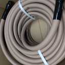 Flexzilla Colors Garden Hose 5/8 in. x 100 ft., Lightweight All-Weather Water Hose, Durable and Flexible, Leak-Free Connections, Brown Mulch
