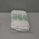 youleyar Solid Sheer Rod Pocket Curtain Voile Draperies 2 Panels White Beige Black Grey Ivory 52 Inch Width 84 Inch Long 1 Pair for Kitchen Bedroom Children Living Room Yard (White, 52" W84 L)