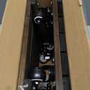 2PCs 12 INCH Wood Plant Caddy with Wheels, Rolling Plant Stand Heavy Duty, 250lbs Capacity Plant Dolly, Plant Stand with 360 Lockable Wheels for Plant Pots, Square Walnut