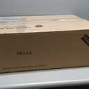 IRIS USA 4-Shelf Heavy Duty Plastic Storage Shelves, 600lb Capacity, 56" H x 36" W x 18" D, Large Modular Shelving Unit Storage Organizer for Garage, Home, Warehouse & Gym, Storage Rack - Black