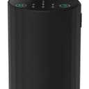 Waterless Essential Oil Diffuser Aromatherapy Scent Diffusers for Home Large Room, Bedroom, Car, Office, Desk, Battery Operated Mini Portable Air Freshener (Black)