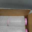 Kitchentoolz Pink Lid Coin Jar for Donations – Large Mason Style Glass Tip Jar Holds Over $350 in Coins – Breast Cancer Fundraiser Bank – Made in USA