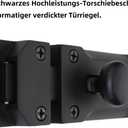 Sliding Barrel Bolt Door Lock Heavy Duty Thickened Enhanced,Bilyglewarwof Door Security Slide Latch Lock for barn,gate Door, Double,Front,shed (5.5inch)