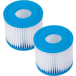 ZOTEE Filter Pump Replacement Cartridge for Bestway, 100 Sq.Ft, 2 Pack
