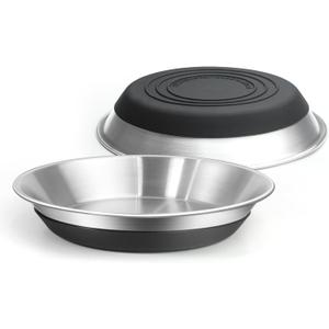 Premium Stainless Steel Dog Bowls - Non-Slip, 2.5 Cups Capacity, Durable and Safe for Your Beloved Pet