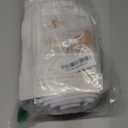 Biscaynebay Textured Fabric Tablecloths 52x70 Inches Rectangular, White Water Resistant Tablecloths for Dining, Kitchen, Wedding and Parties etc. Machine Washable