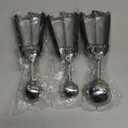 Cookie Scoop Set, 3Pcs Ice Cream Scoop, Cookie Scoops for Baking Set of 3, 18/8 Stainless Steel Cookie Scooper for Baking, Ice Cream Scooper with Trigger Release, Cookie Dough Scoop with Non-slip Grip