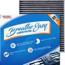 Spearhead Odor Defense Breathe Easy AC & Heater Cabin Filter | Fits Select 2016-2025 Toyota, Lexus, Subaru, 2016-2023 CX-9 Like OEM | Up to 25% Longer Lasting w/Activated Carbon (BE-157)