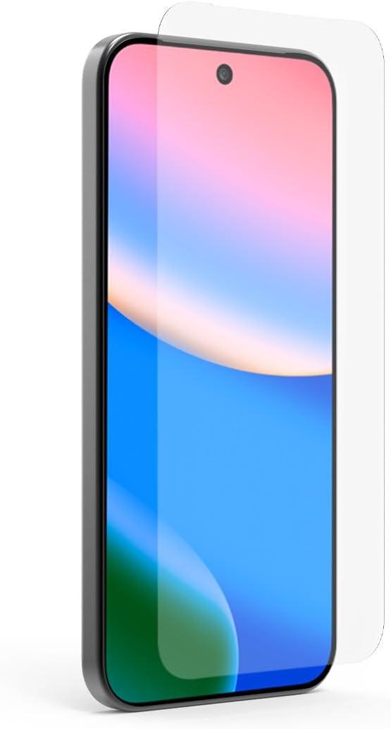 PureGear Maximum Clarity HD Tempered Glass Screen Protector for Google Pixel 10/10 Pro, Scratch Resistant, Touch Swipe Precision, Case Friendly Fit, Lifetime Replacement-Installation Tray Included