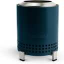 Solo Stove Mesa, 5.1 Inch Tabletop Fire Pit with Stand - Smokeless, Stainless Steel Fire Pit for Camping, Outdoor & Patio- Wood Burning or Pellet Fueled Portable Bonfire, 1.4lbs, Water