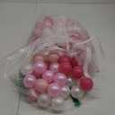Ball Pit Balls Plastic Balls for Ball Pit Phathalate Free BPA Free Plastic Balls 100pcs 2.2" Set for Toddlers for Play Tent Tunnel (Pink+Red+White)