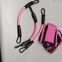 HOXWC Ankle Resistance Bands with Cuffs, Ankle Bands for Working Out, Ankle Resistance Band for Leg, Booty Workout Equipment for Kickbacks Hip Fitness Training, Exercise Bands for Butt Lift Women