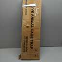 Animal Traps,Live Animal Trap for Cats,Rabbits, Squirrels,cat Trap for Stray Cats, Live Traps for Raccoons, Steel Foldable with Pedal Triggers (24 x 7 x 8 inches)