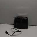 Holstein Housewares - 2-Slice Toaster with 6 Browning Control Settings, Black - Great to Toast Bread, Bagels and Waffles