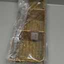Seagrass Storage Basket for Bathroom, Toilet Tank Topper, Wicker Woven Storage Basket (16.5" x 5.5" x 3.5")