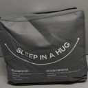 Mr. Sandman Weighted Blanket for Adults Queen Size 15 lbs, Soft Cooling Heavy Minky Blanket for Sleep, Washable Throw Blanket with Glass Beads, 60 x 80 Inches, Grey